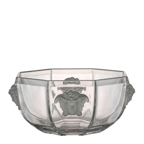 versace crystal bowl medusa design|Versace Stemware Collection .